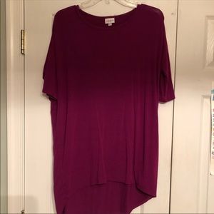 Xxs lularoe plum Irma